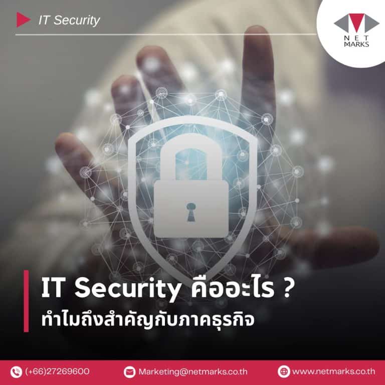 IT Security คืออะไร ? ทำไมถึงสำคัญกับภาคธุรกิจ