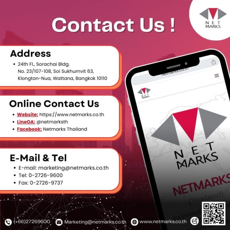 Contact us Netmarks Thailand
